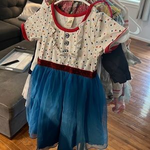 Wild flowers tulle dress